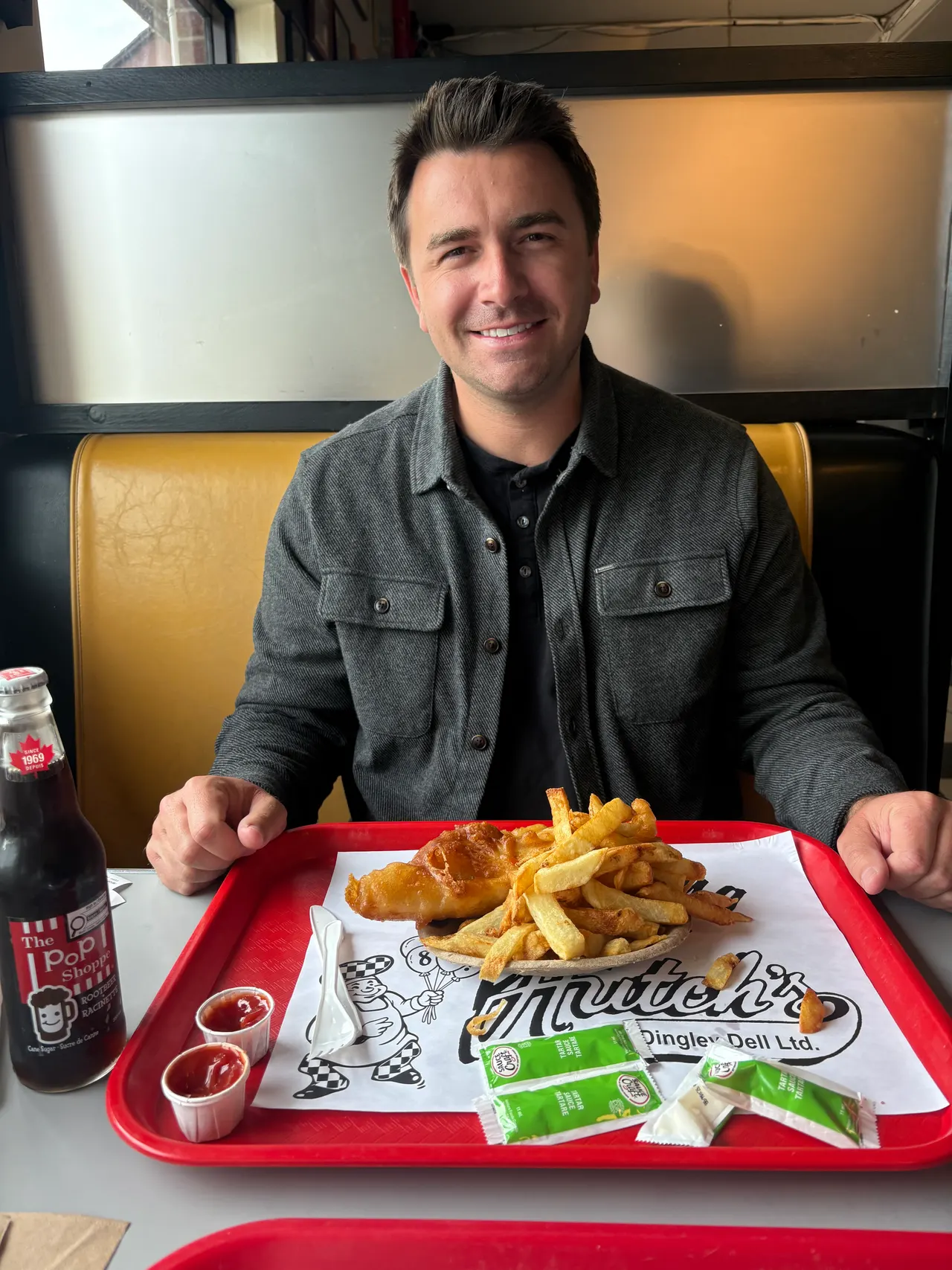 Matt Francis at a local Stoney Creek restaurant
