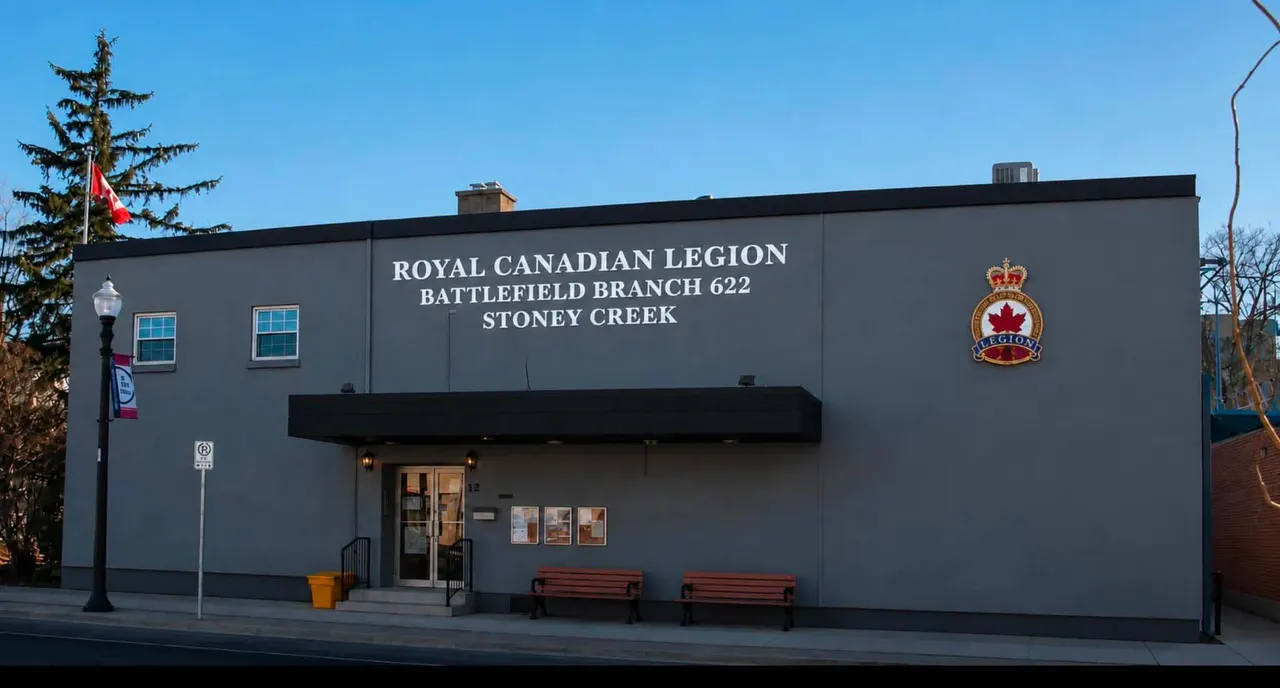 Royal Canadian Legion Battlefield Branch 622 in Stoney Creek